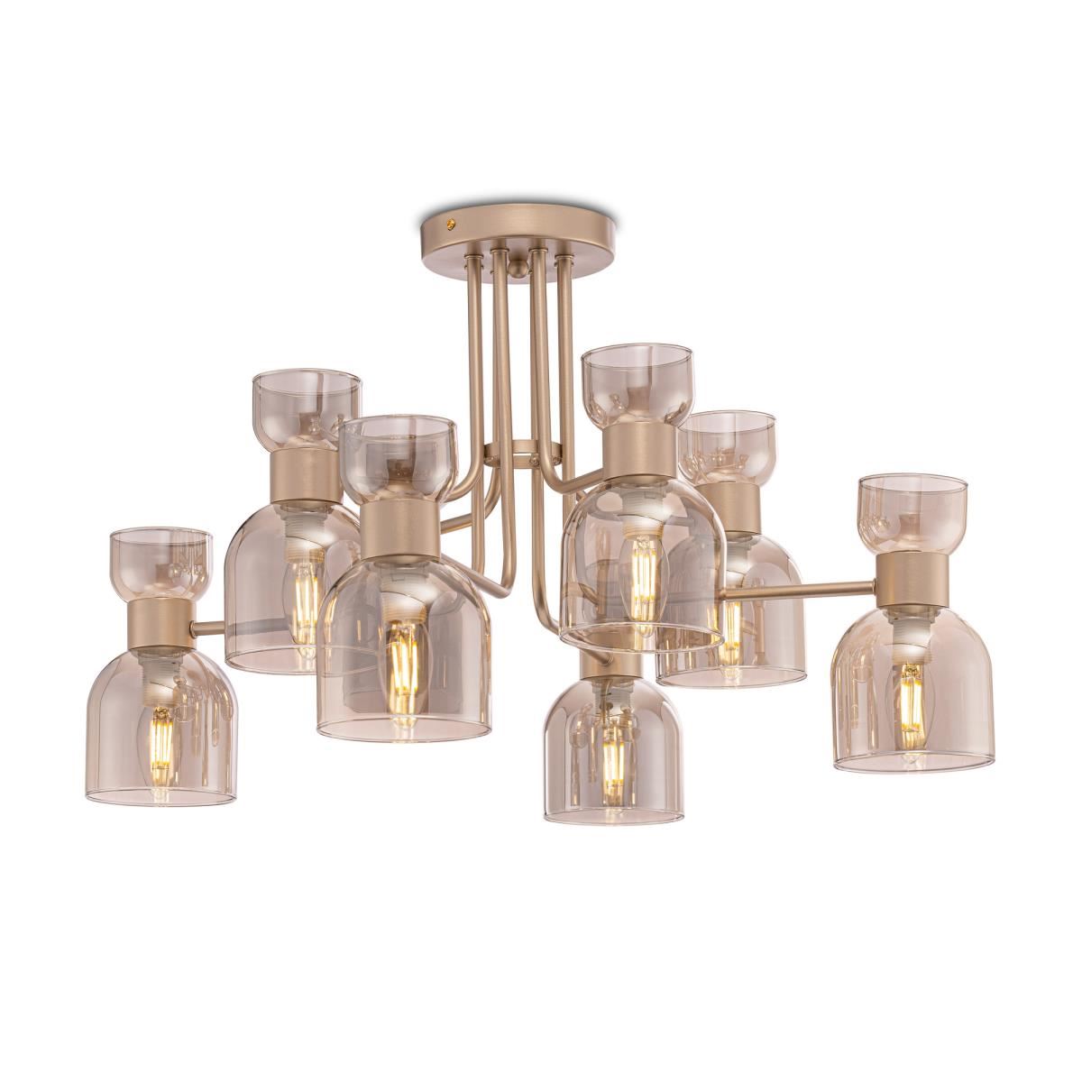 Люстра Freya Isla FR5094PL-08G Люстра Freya Isla FR5094PL-08G