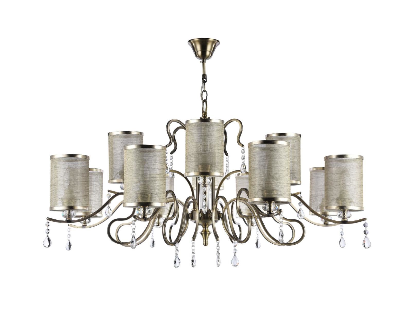 Люстра Freya Faust FR2300-PL-12-BZ Люстра Freya Faust FR2300-PL-12-BZ