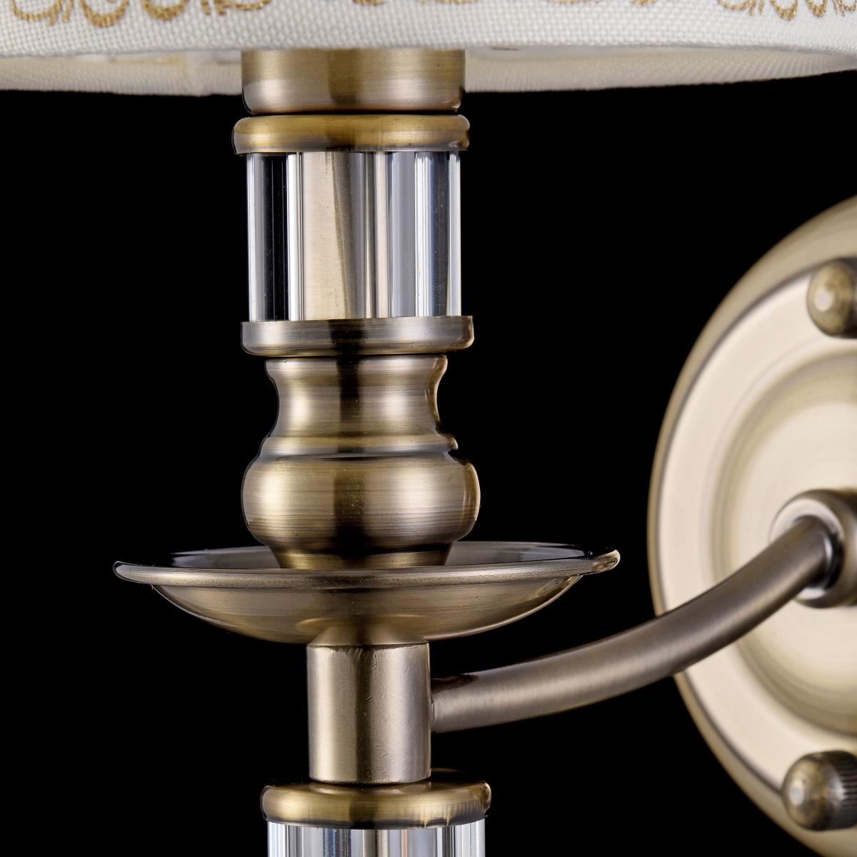 Настенный светильник (бра) Freya Ksenia FR2539WL-01BS Настенный светильник (бра) Freya Ksenia FR2539WL-01BS