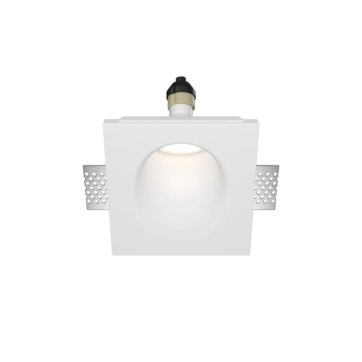 Встраиваемый светильник Gyps Modern GU10 10Вт / Maytoni DL001-WW-01-W Встраиваемый светильник Gyps Modern GU10 10Вт / Maytoni DL001-WW-01-W