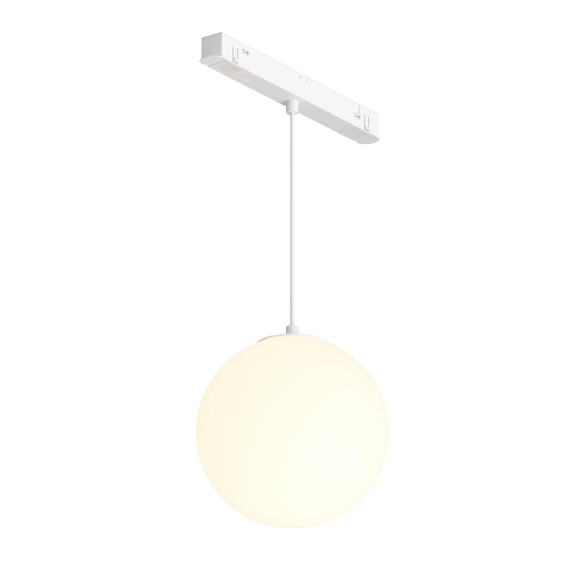 Трековый подвесной светильник Luna Exility 3000K 5Вт 360° / Maytoni TR039-2-5W3K-W Трековый подвесной светильник Luna Exility 3000K 5Вт 360° / Maytoni TR039-2-5W3K-W