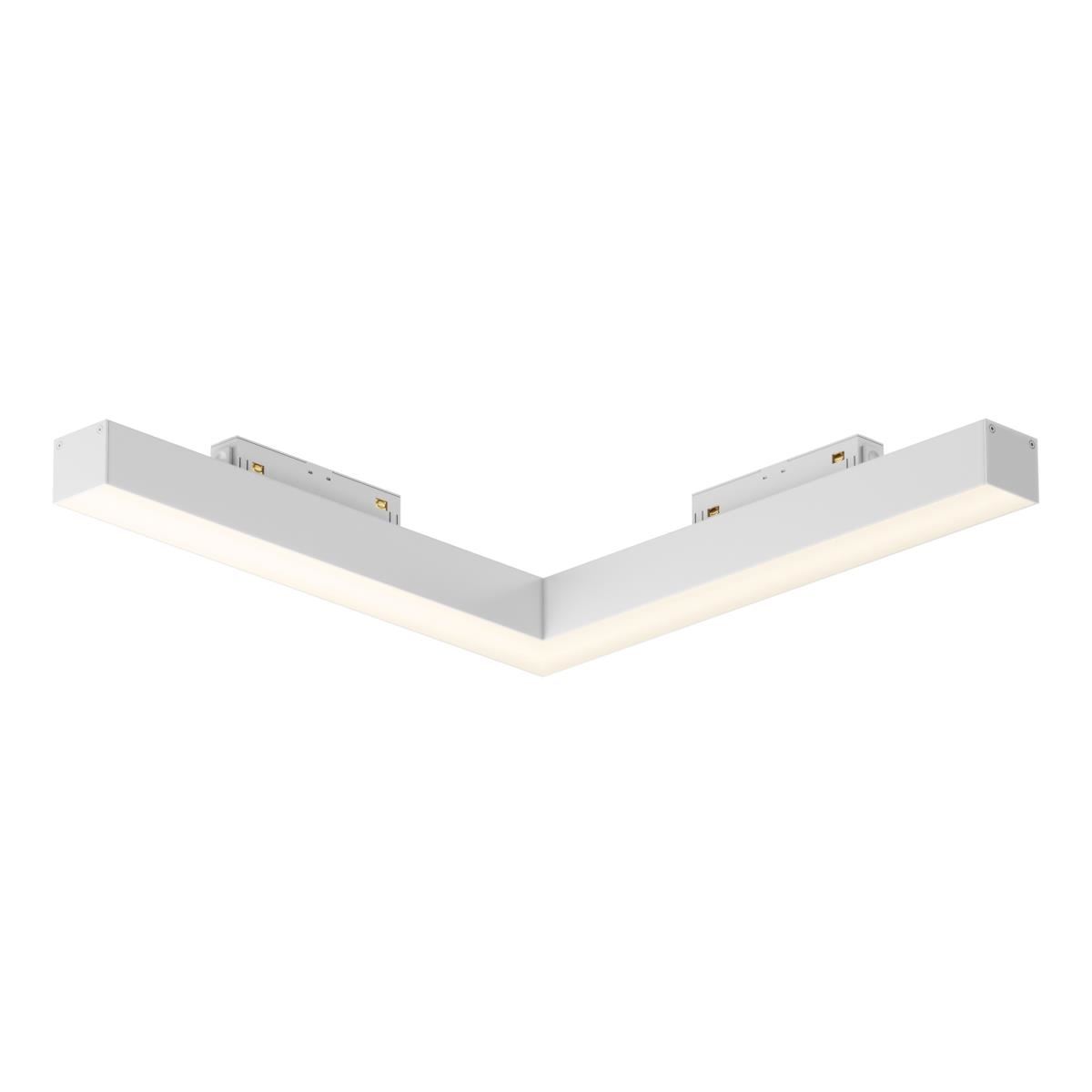 Трековый светильник Basis Angle Gravity 3000K 24Вт 120° / Maytoni TR078-2-24W3K-W Трековый светильник Basis Angle Gravity 3000K 24Вт 120° / Maytoni TR078-2-24W3K-W