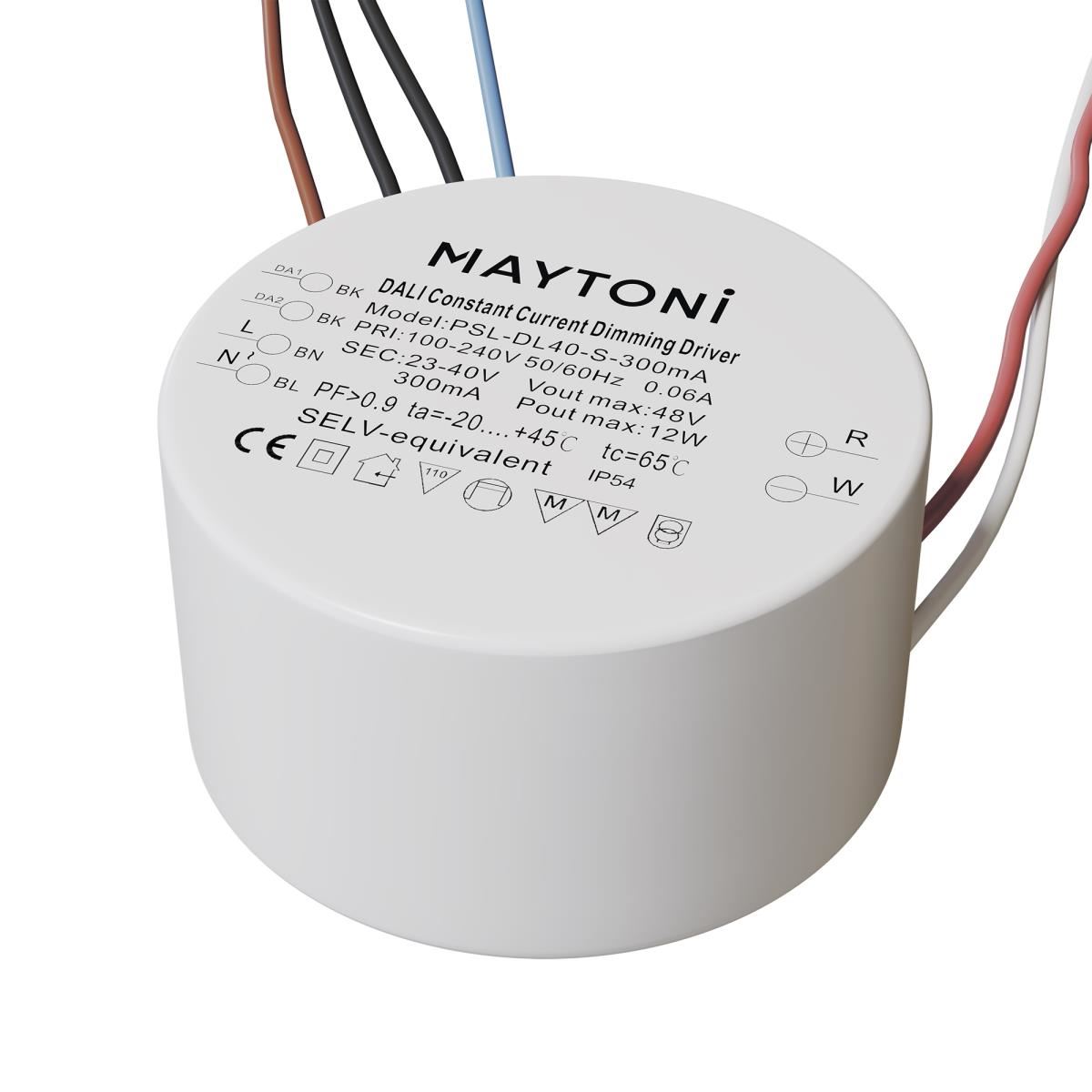 Аксессуар Maytoni Источники питания Dali PSL-DL40-S-300mA Аксессуар Maytoni Источники питания Dali PSL-DL40-S-300mA
