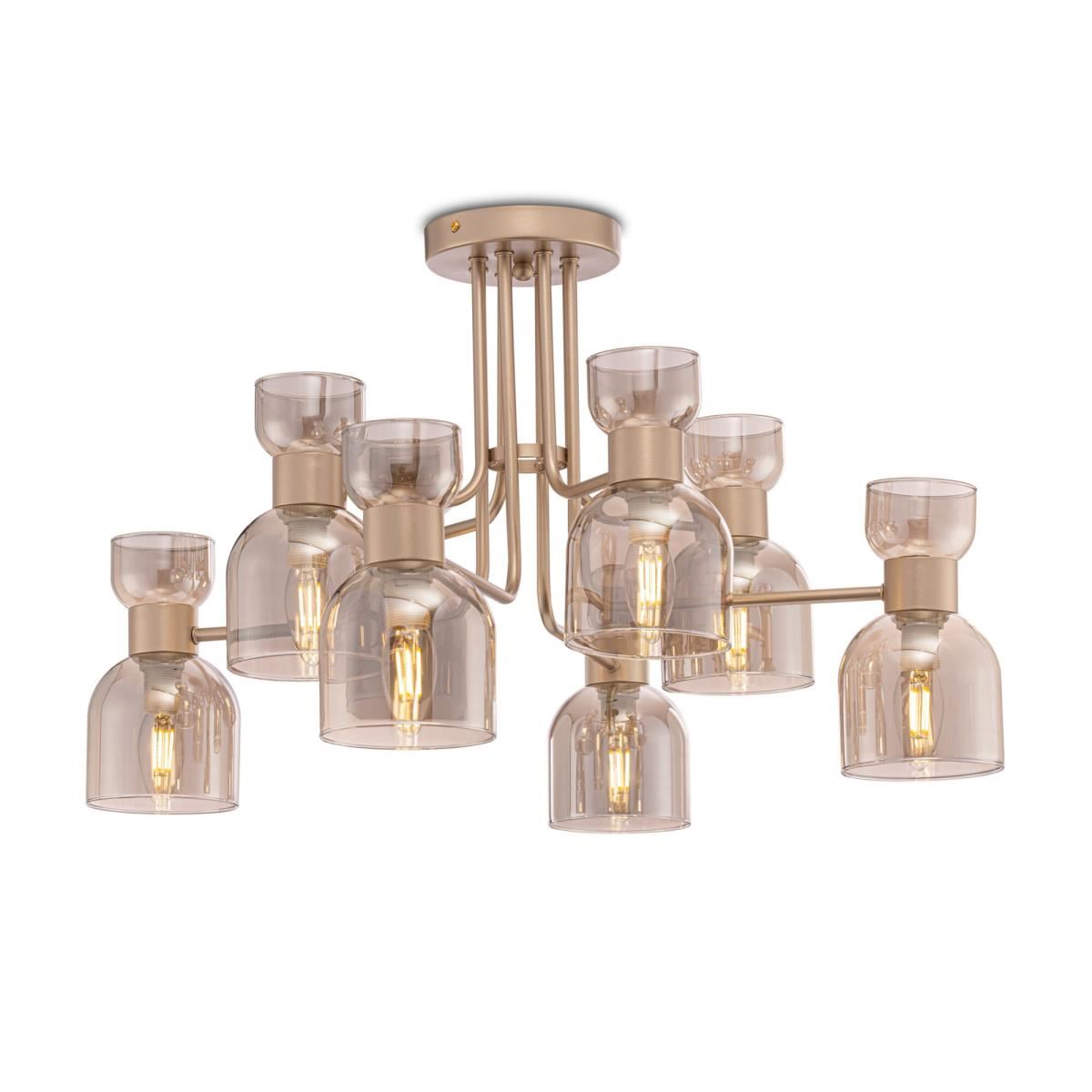 Люстра Freya Isla FR5094PL-08G Люстра Freya Isla FR5094PL-08G