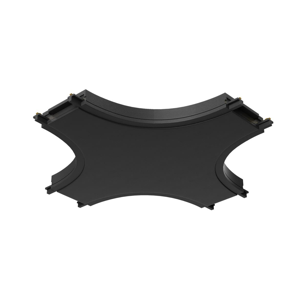 Коннектор питания X-образный Radity черный / Maytoni TRA084CX-11B Коннектор питания X-образный Radity черный / Maytoni TRA084CX-11B