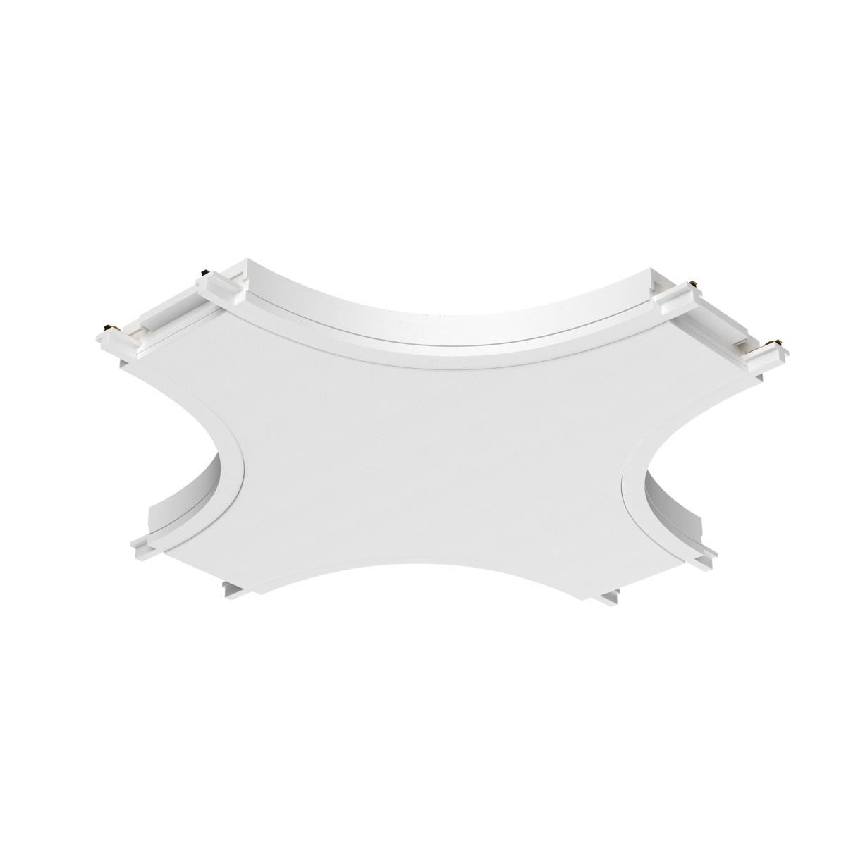 Коннектор питания X-образный Radity белый / Maytoni TRA084CX-11W Коннектор питания X-образный Radity белый / Maytoni TRA084CX-11W