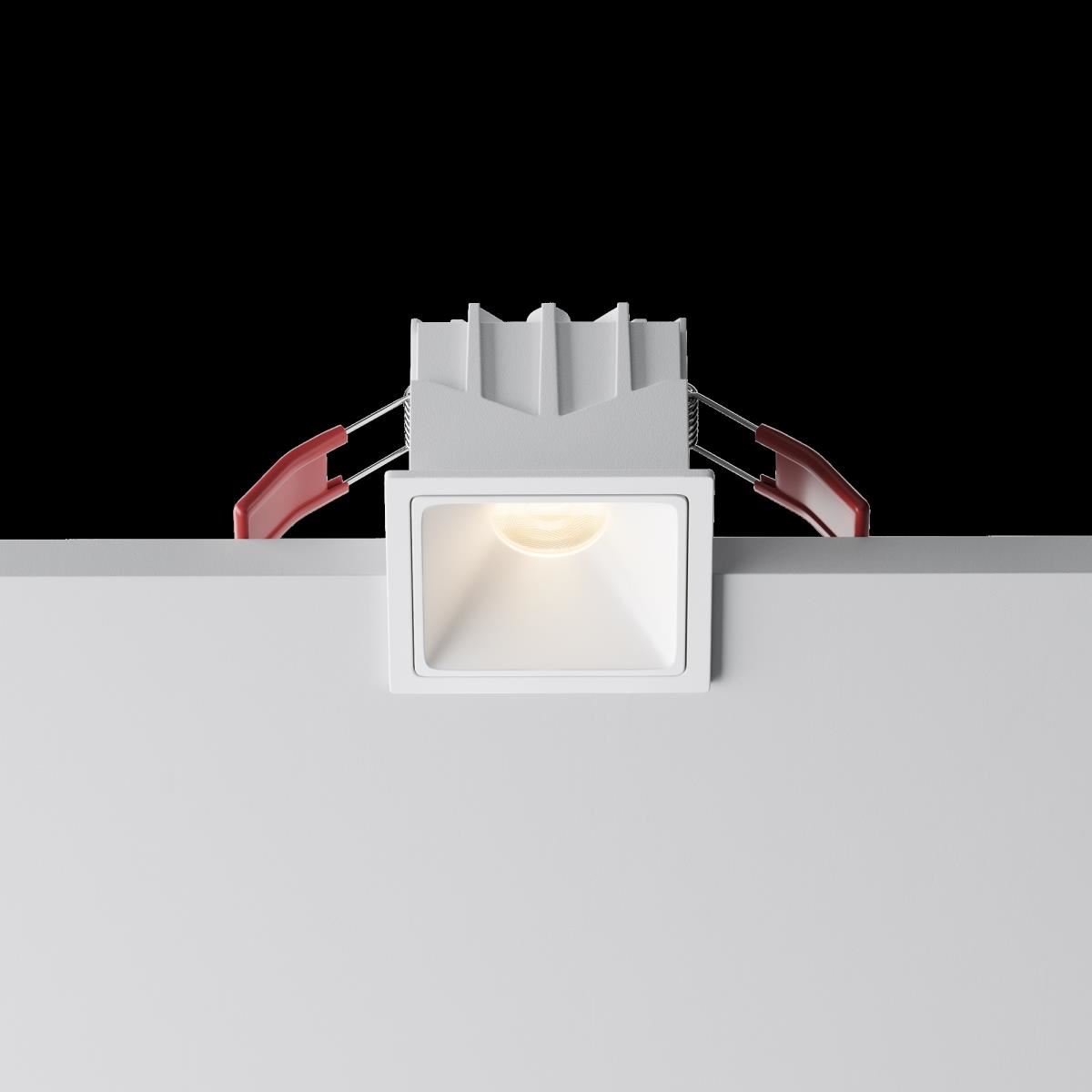 Встраиваемый светильник Alfa LED 3000К 10Вт 50° / Maytoni DL043-01-10W3K-SQ-W-1 Встраиваемый светильник Alfa LED 3000К 10Вт 50° / Maytoni DL043-01-10W3K-SQ-W-1