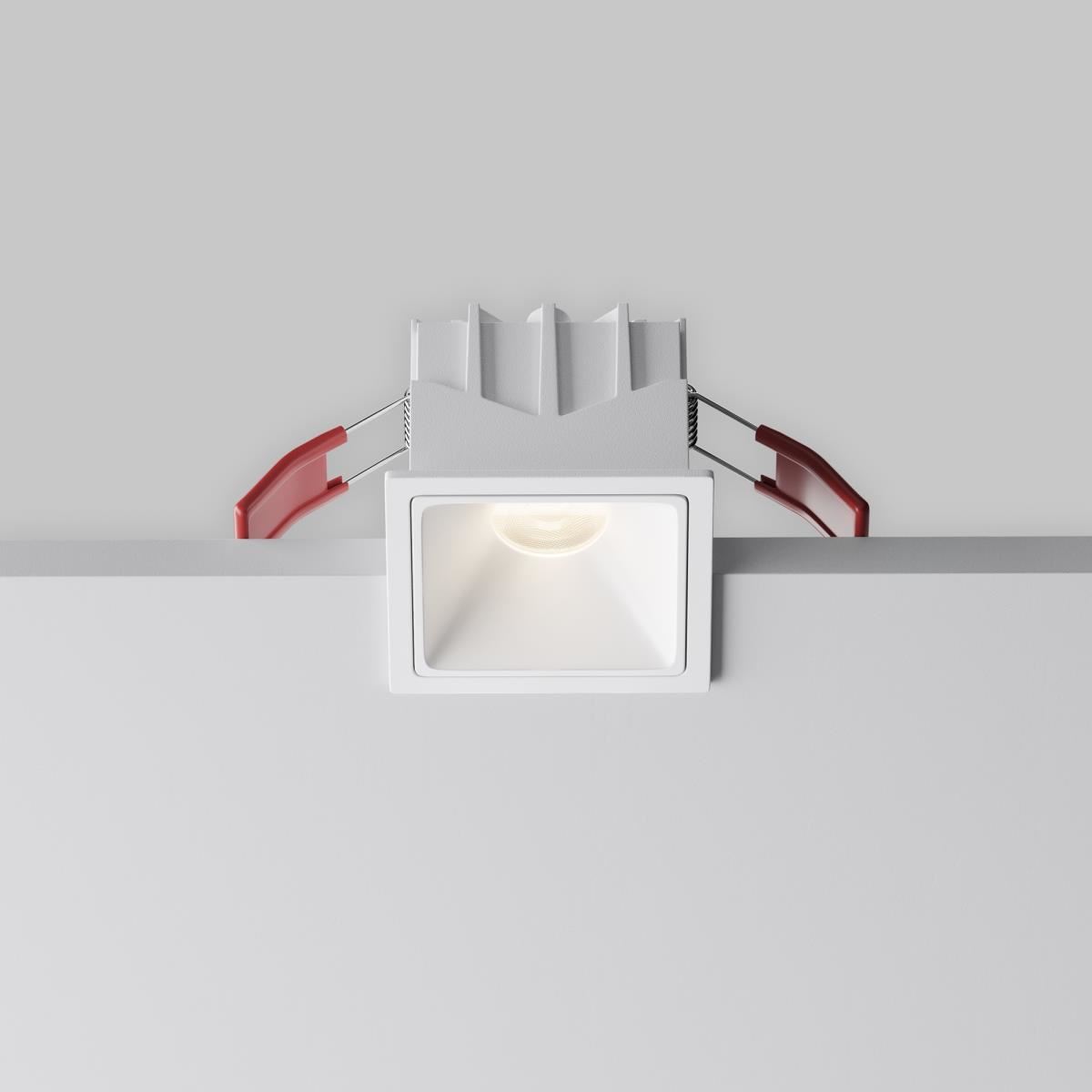 Встраиваемый светильник Alfa LED 4000K 10Вт 50° / Maytoni DL043-01-10W4K-SQ-W-1 Встраиваемый светильник Alfa LED 4000K 10Вт 50° / Maytoni DL043-01-10W4K-SQ-W-1