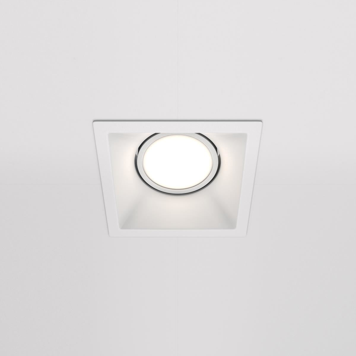 Встраиваемый светильник Dot GU10 10Вт / Maytoni DL029-2-01W Встраиваемый светильник Dot GU10 10Вт / Maytoni DL029-2-01W