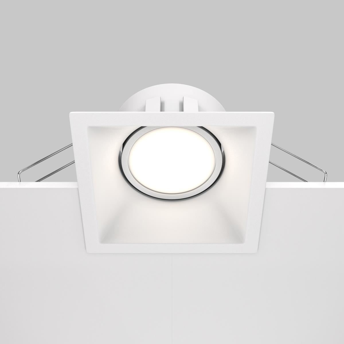 Встраиваемый светильник Dot GU10 10Вт / Maytoni DL029-2-01W Встраиваемый светильник Dot GU10 10Вт / Maytoni DL029-2-01W