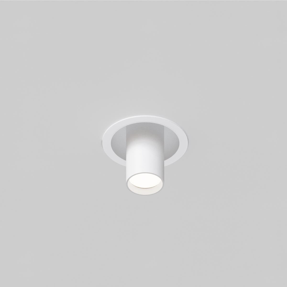 Встраиваемый светильник Focus S GU10 1x10Вт / Maytoni C048CL-01-GU10-W Встраиваемый светильник Focus S GU10 1x10Вт / Maytoni C048CL-01-GU10-W