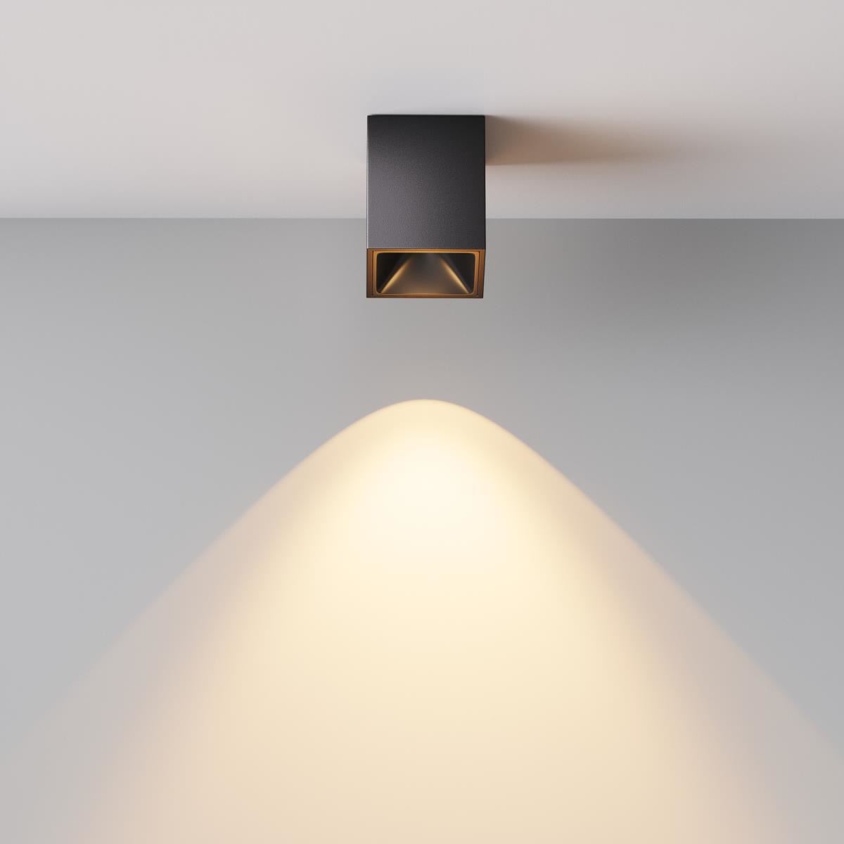 Потолочный светильник Alfa LED 2700K 8Вт 50° / Maytoni C065CL-8W2.7K-SQ-B Потолочный светильник Alfa LED 2700K 8Вт 50° / Maytoni C065CL-8W2.7K-SQ-B
