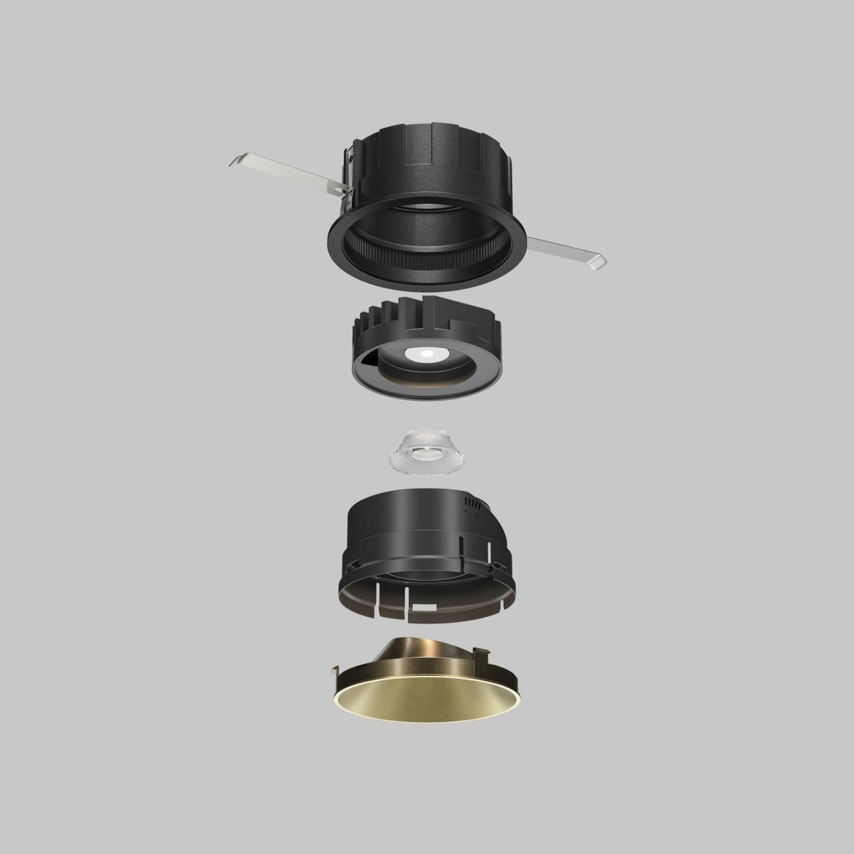 Декоративная рамка-отражатель для серии Wise / Maytoni Ring057-10-MG Декоративная рамка-отражатель для серии Wise / Maytoni Ring057-10-MG