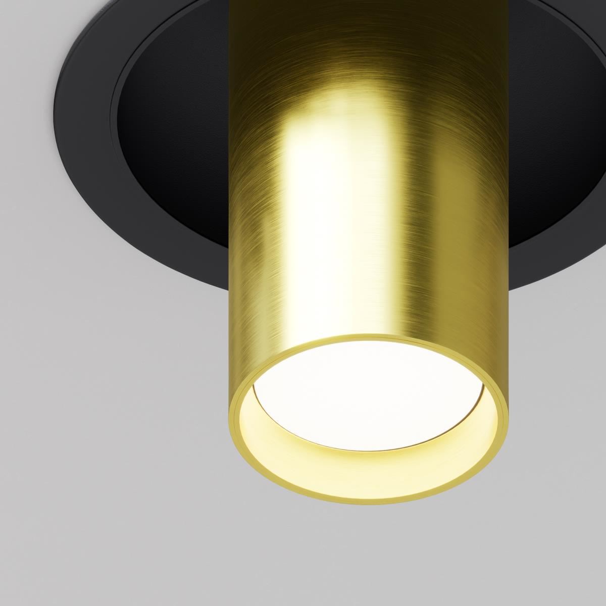 Встраиваемый светильник Focus S GU10 1x10Вт / Maytoni C048CL-01-GU10-BBS Встраиваемый светильник Focus S GU10 1x10Вт / Maytoni C048CL-01-GU10-BBS