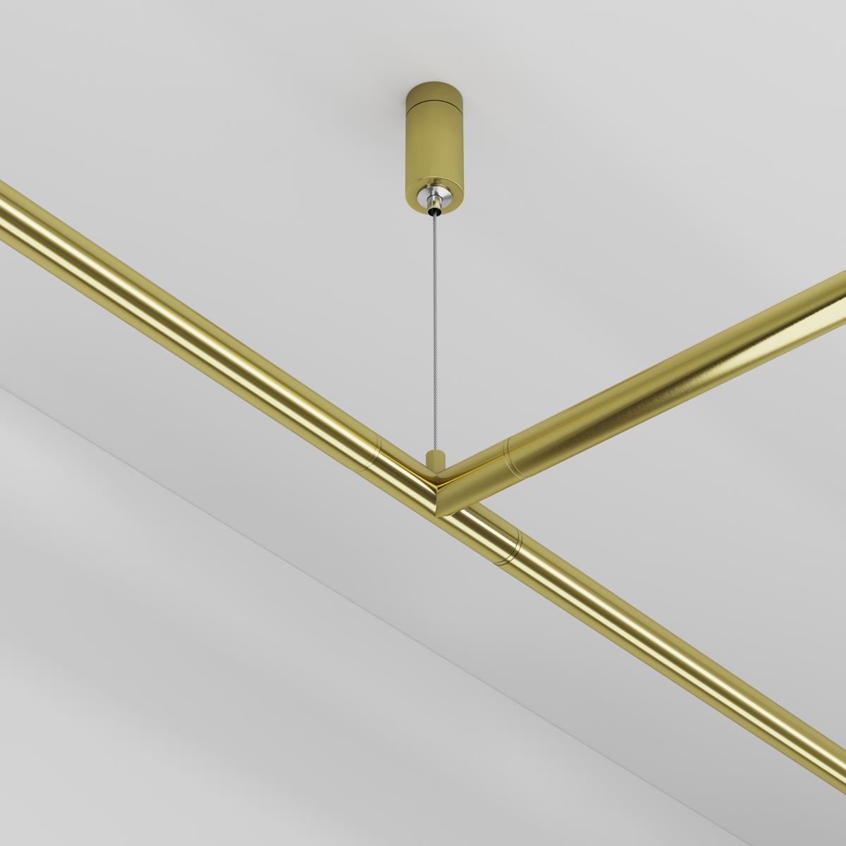 Т- образный коннектор для штанговой системы Axity / Maytoni CA007TC-BS Т- образный коннектор для штанговой системы Axity / Maytoni CA007TC-BS