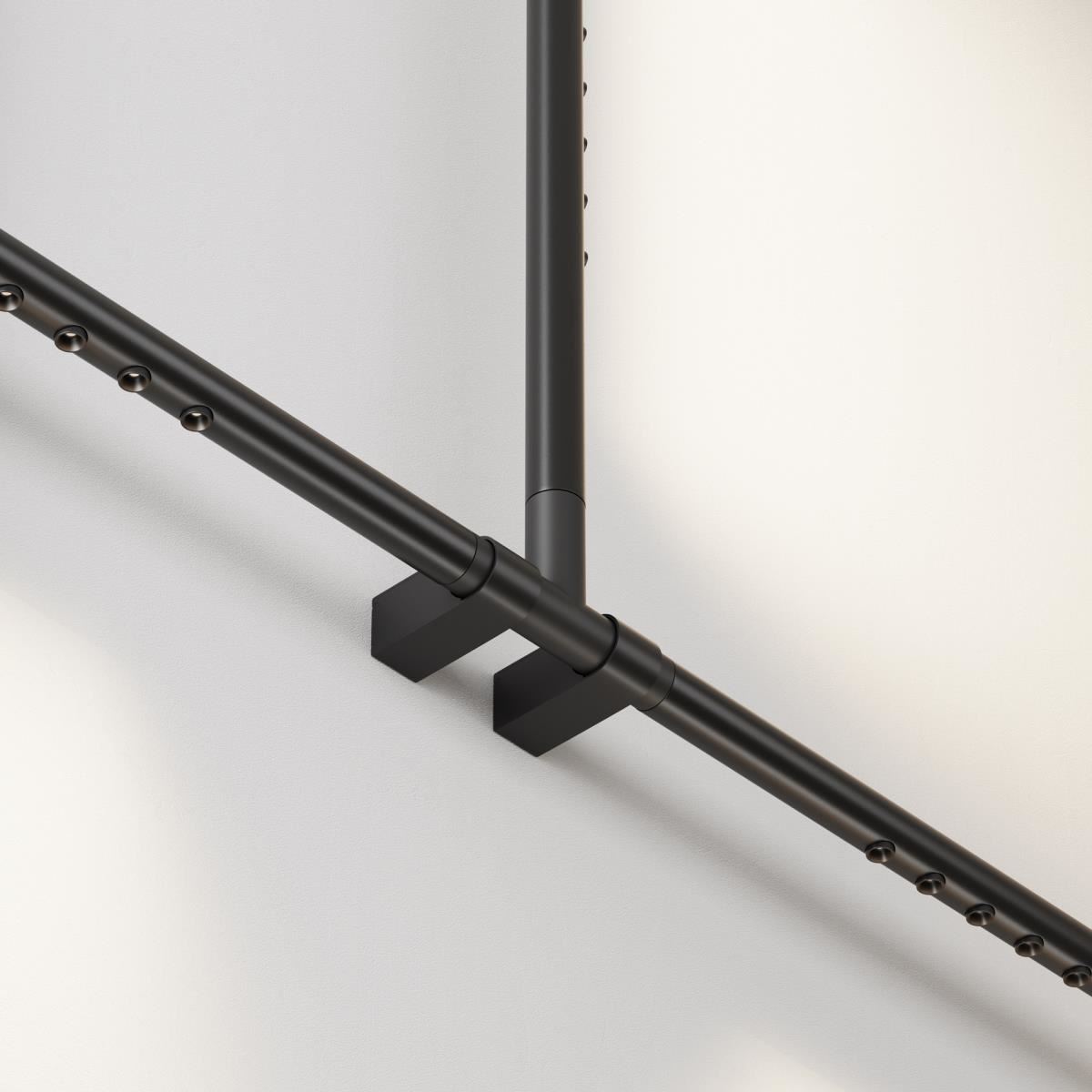 Фиксатор для накладного монтажа штанговой системы Axity / Maytoni CA007TC-B Фиксатор для накладного монтажа штанговой системы Axity / Maytoni CA007TC-B