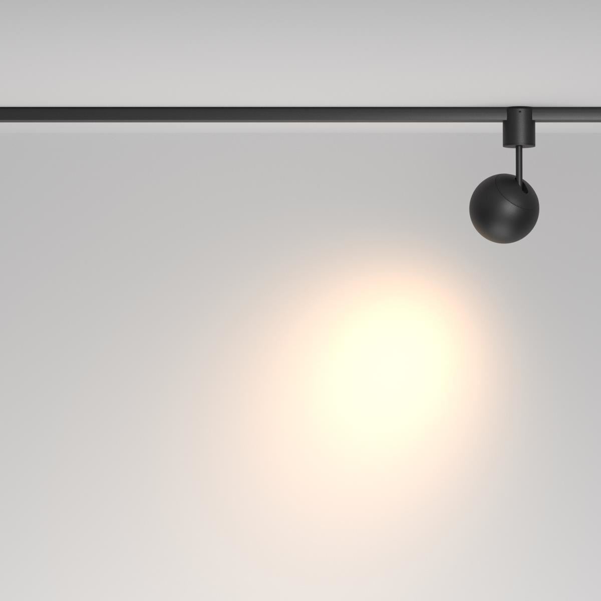 Трековый светильник Sfera Elasity 3000K 8Вт 36° / Maytoni TR164-1-8W3K-M-B Трековый светильник Sfera Elasity 3000K 8Вт 36° / Maytoni TR164-1-8W3K-M-B