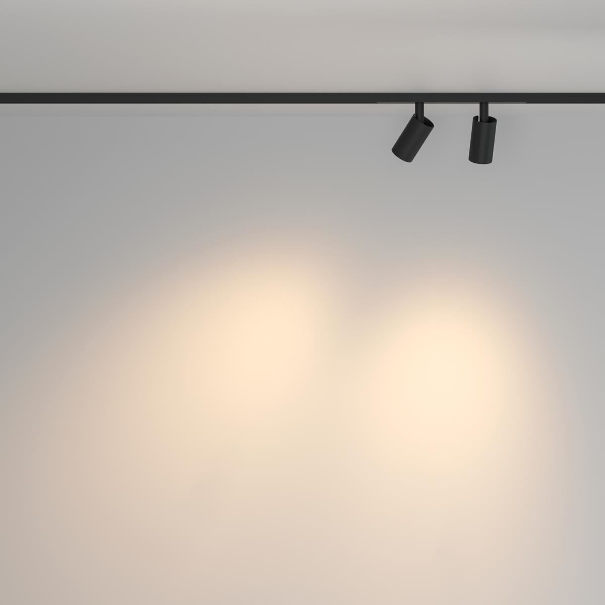 Трековый светильник Focus Duo Basity 10Вт 36° / Maytoni TR176-1-2X5WTW-M-B Трековый светильник Focus Duo Basity 10Вт 36° / Maytoni TR176-1-2X5WTW-M-B