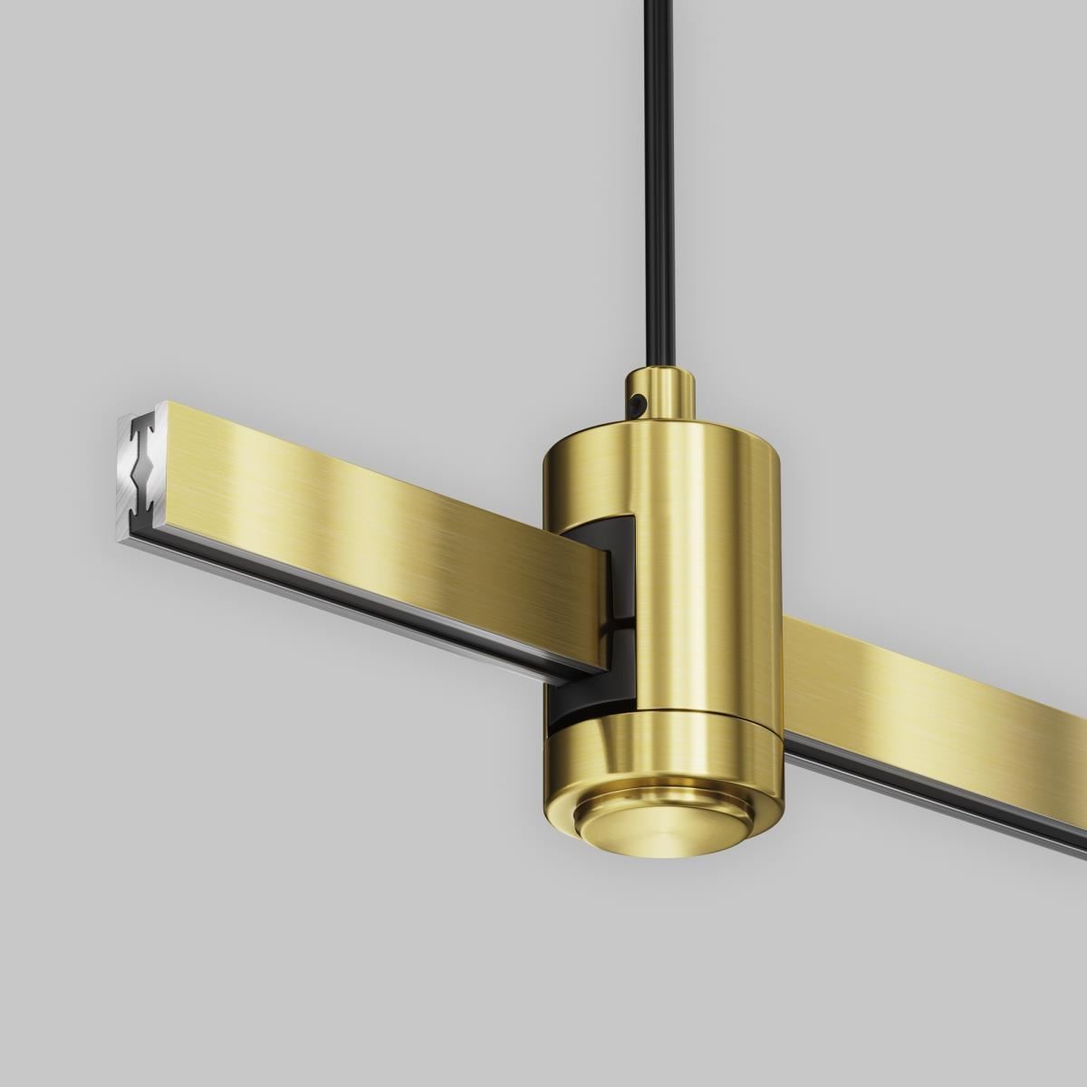 Подвес тросовый Hang с вводом питания Flarity латунь / Maytoni TRA157SW-B1-BS Подвес тросовый Hang с вводом питания Flarity латунь / Maytoni TRA157SW-B1-BS