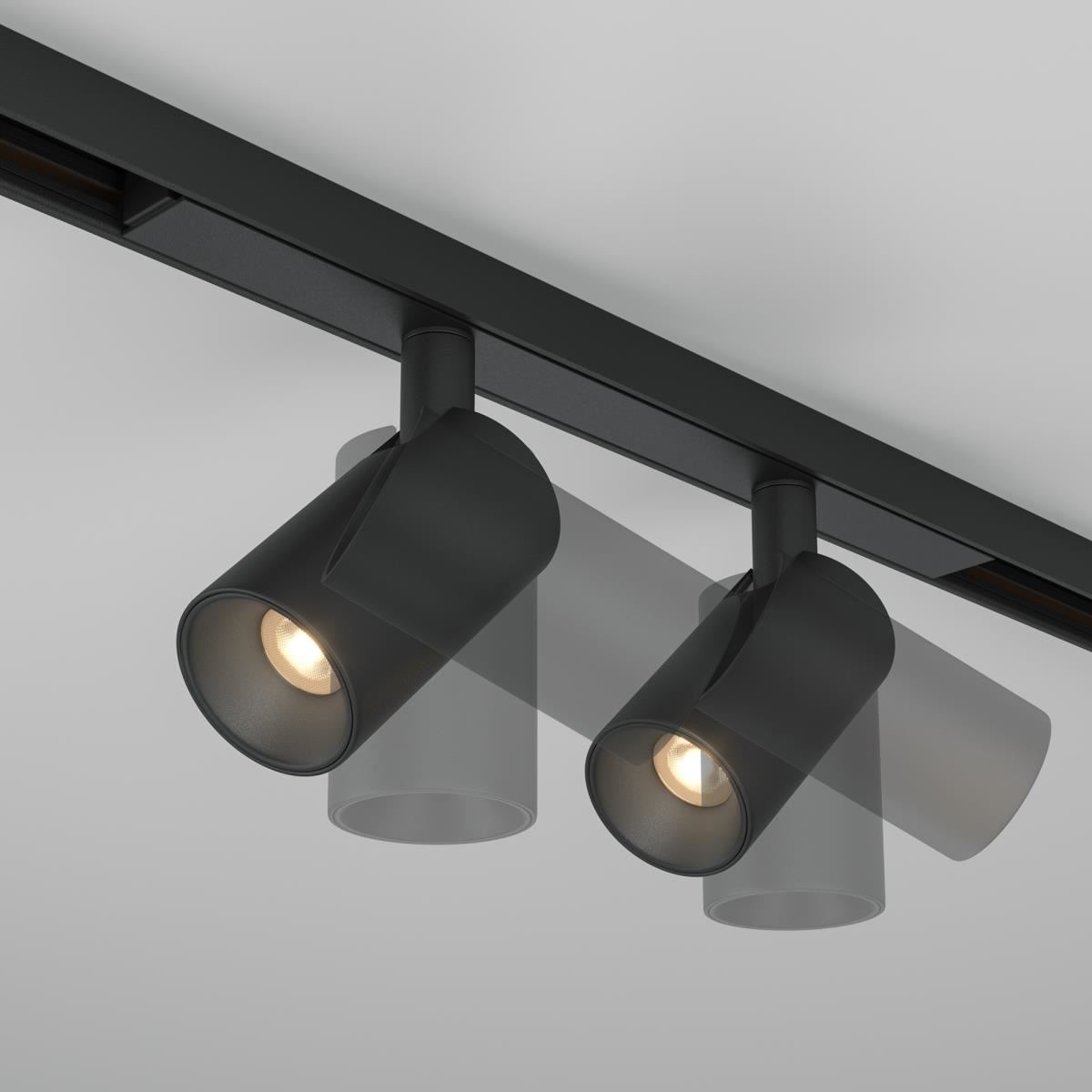 Трековый светильник Focus Duo Basity 10Вт 36° / Maytoni TR176-1-2X5WTW-M-B Трековый светильник Focus Duo Basity 10Вт 36° / Maytoni TR176-1-2X5WTW-M-B