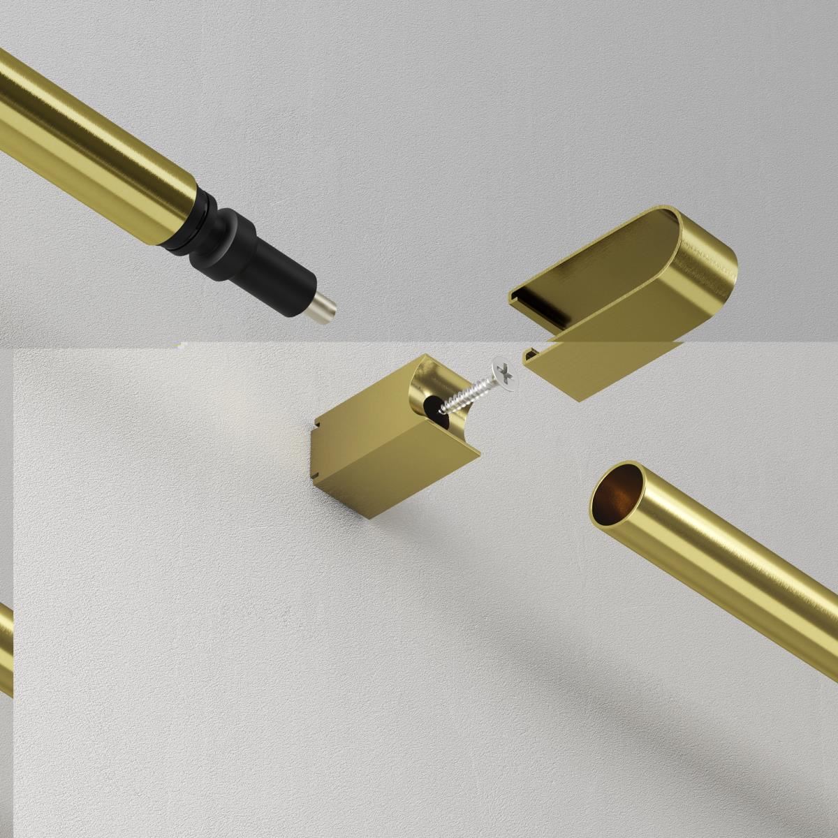 Фиксатор для накладного монтажа для штанговой системы Axity / Maytoni CA010SM-BS Фиксатор для накладного монтажа для штанговой системы Axity / Maytoni CA010SM-BS