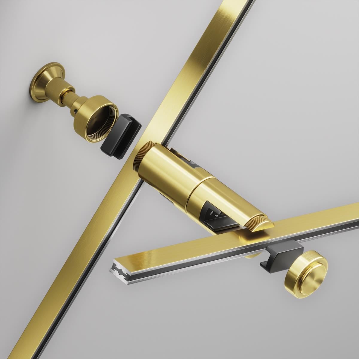 Крепление настенное Wall двойное Flarity латунь / Maytoni TRA155CW-D1-BS Крепление настенное Wall двойное Flarity латунь / Maytoni TRA155CW-D1-BS