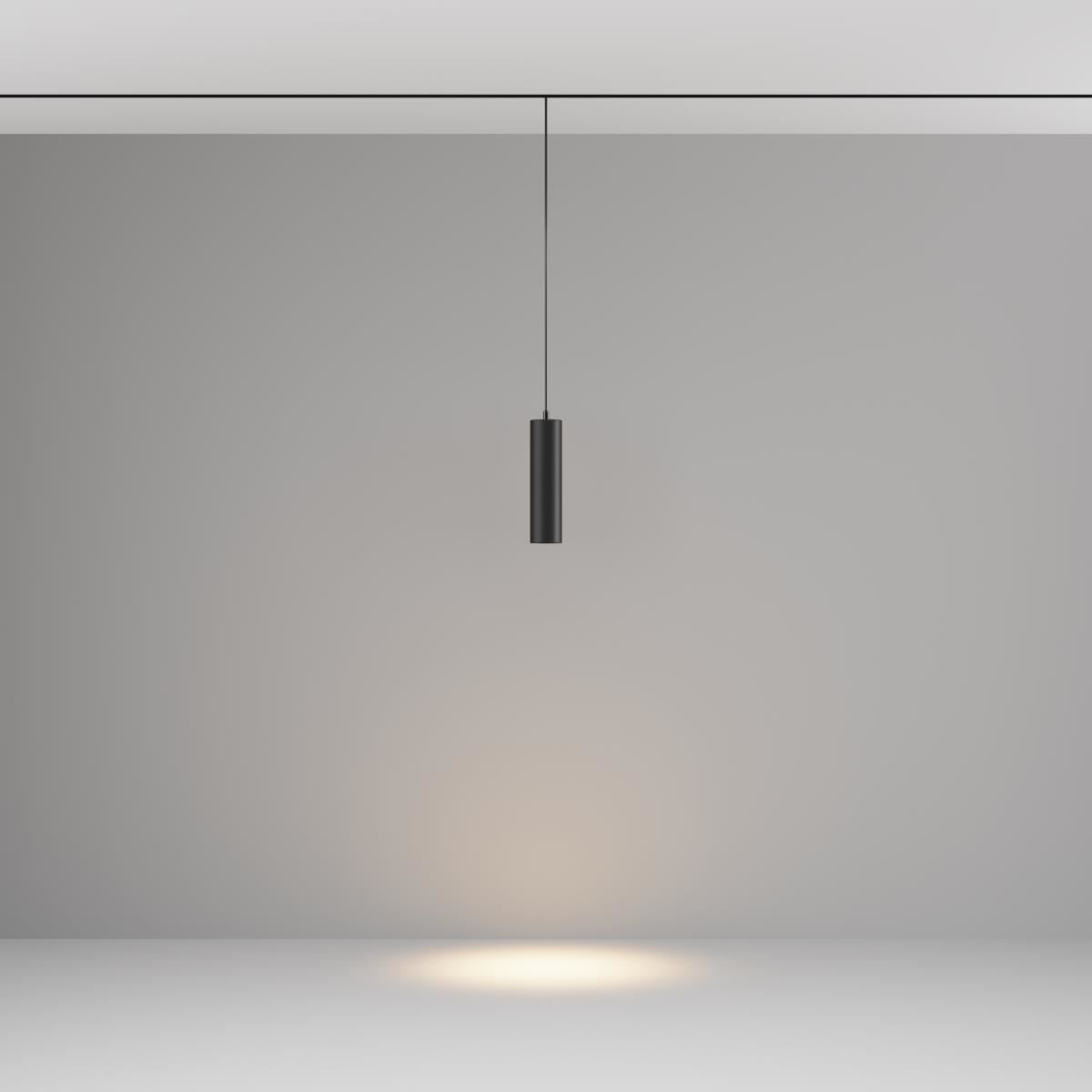 Трековый подвесной светильник Focus Led Exility 3000K 12Вт 36° / Maytoni TR041-2-12W3K-B Трековый подвесной светильник Focus Led Exility 3000K 12Вт 36° / Maytoni TR041-2-12W3K-B