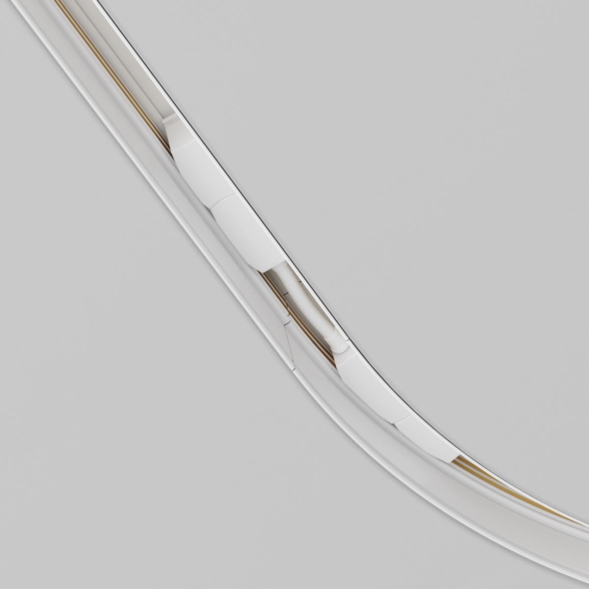 Коннектор питания радиусный Radity встраиваемый белый / Maytoni TRA034CS-W Коннектор питания радиусный Radity встраиваемый белый / Maytoni TRA034CS-W