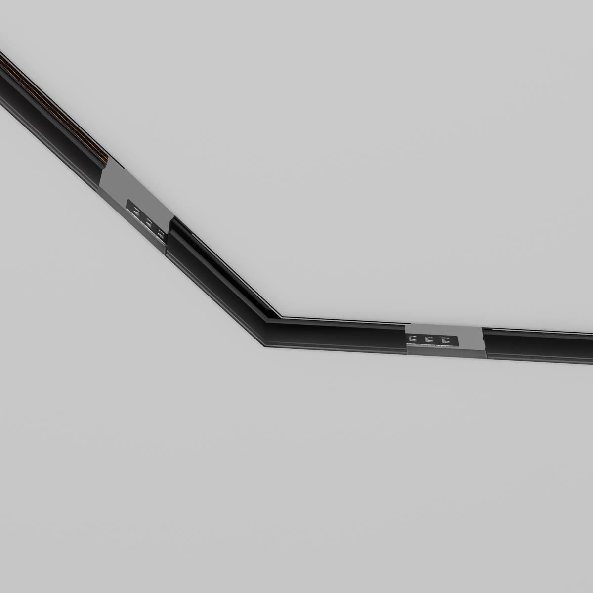 Коннектор угловой 135° Exility встраиваемый под ГКЛ 9,5мм, черный / Maytoni TRA034CLO-42B Коннектор угловой 135° Exility встраиваемый под ГКЛ 9,5мм, черный / Maytoni TRA034CLO-42B