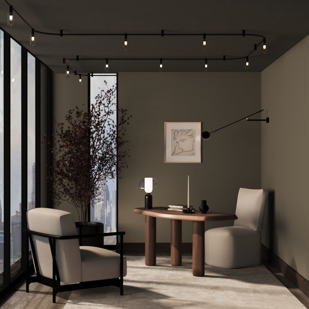 Трековый светильник Magnum 3000К 3Вт 90° / Maytoni TR207-1-3W3K-B Трековый светильник Magnum 3000К 3Вт 90° / Maytoni TR207-1-3W3K-B