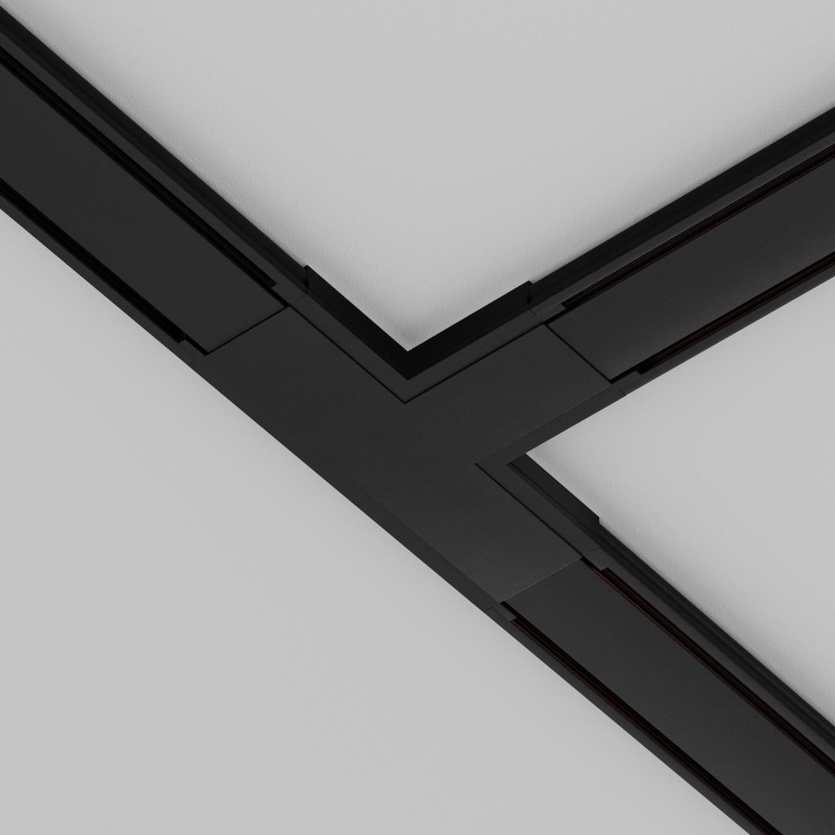 Коннектор питания T-образный Radity черный / Maytoni TRA084CT-11B Коннектор питания T-образный Radity черный / Maytoni TRA084CT-11B