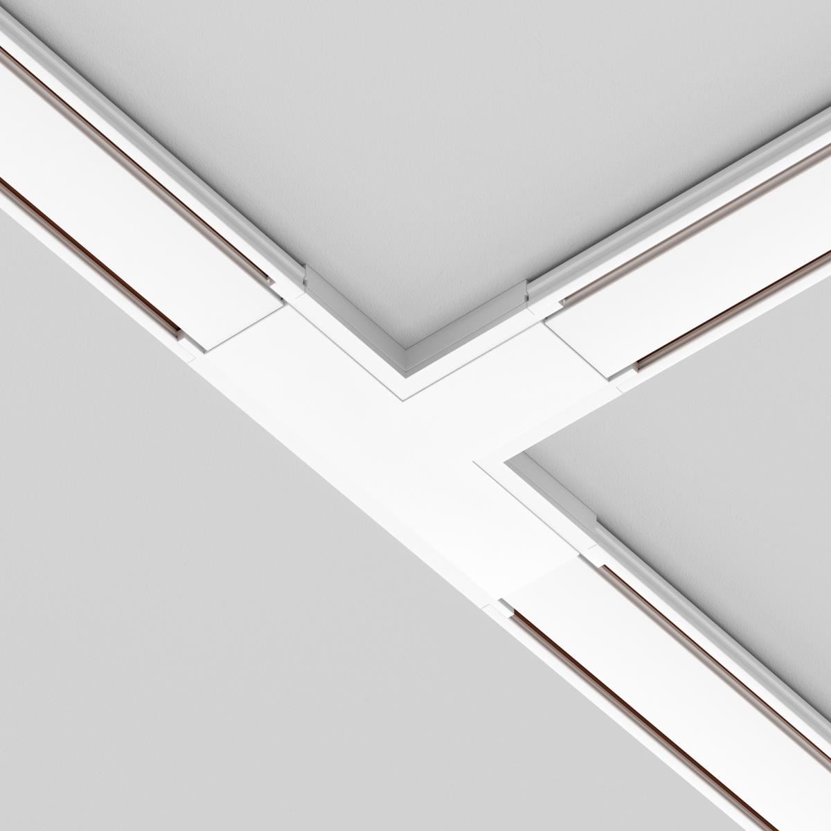 Коннектор питания T-образный Radity белый / Maytoni TRA084CT-11W Коннектор питания T-образный Radity белый / Maytoni TRA084CT-11W