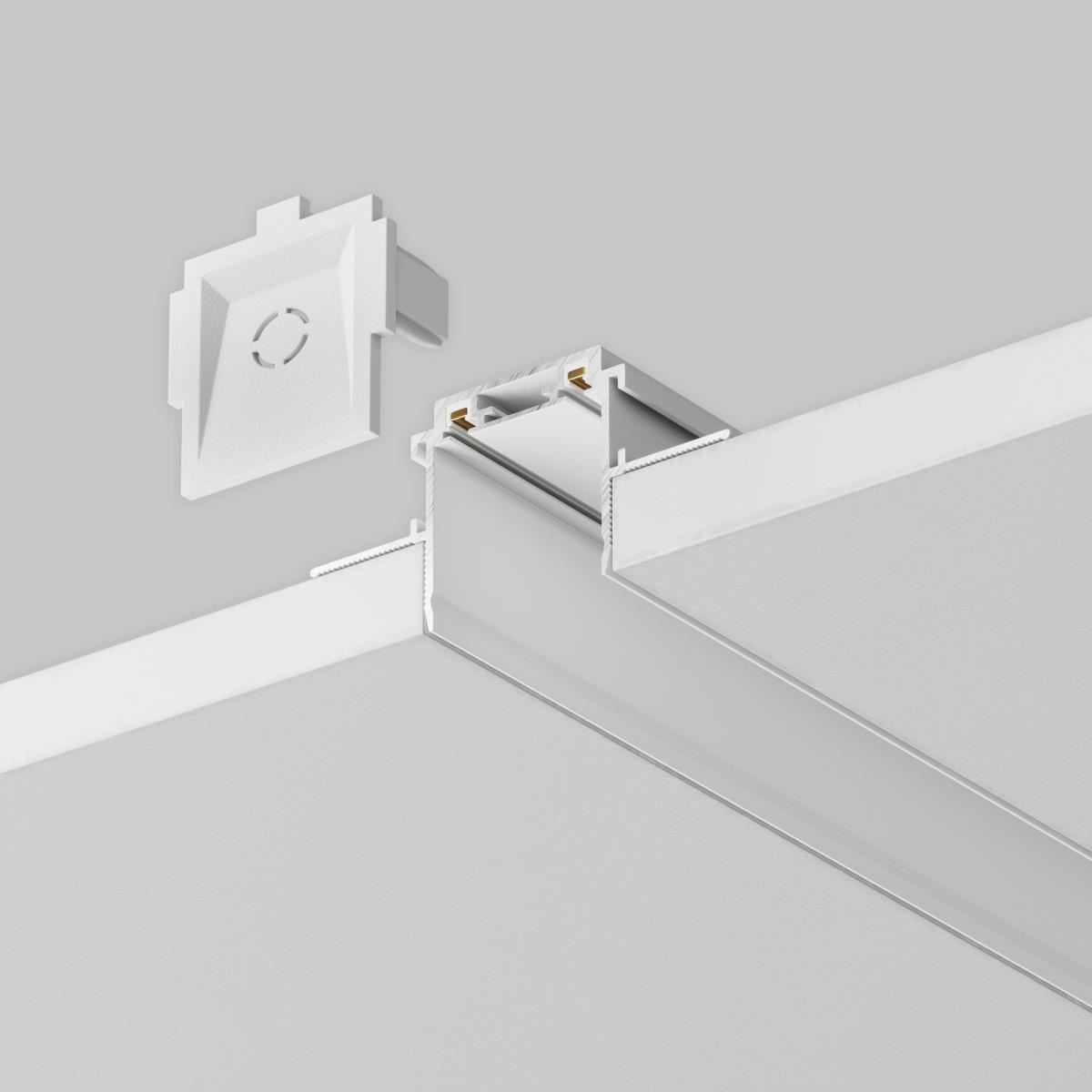 Шинопровод 2м Radity встраиваемый белый / Maytoni TRA084MP-12W Шинопровод 2м Radity встраиваемый белый / Maytoni TRA084MP-12W