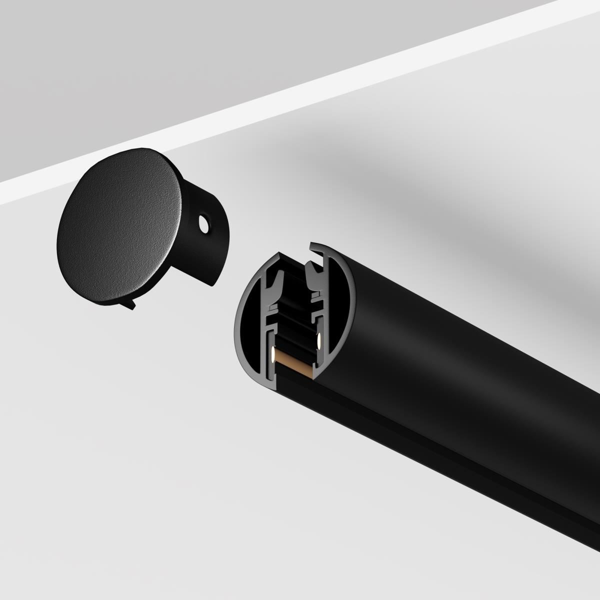 Шинопровод круглый подвесной 2 м Levity / Maytoni TRX184-R-112B Шинопровод круглый подвесной 2 м Levity / Maytoni TRX184-R-112B