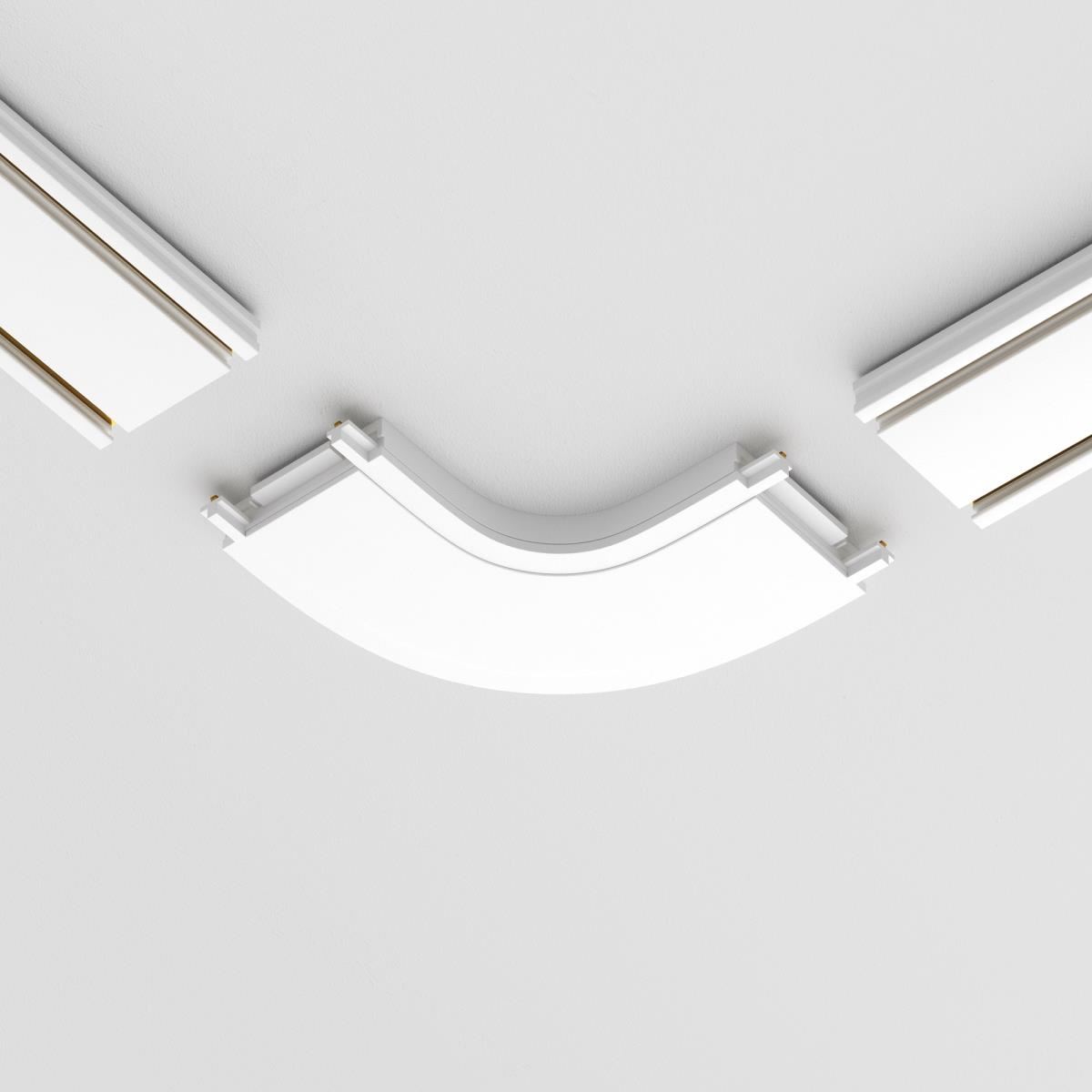 Конектор питания полукруглый Radity белый / Maytoni TRA084CR-11W Конектор питания полукруглый Radity белый / Maytoni TRA084CR-11W