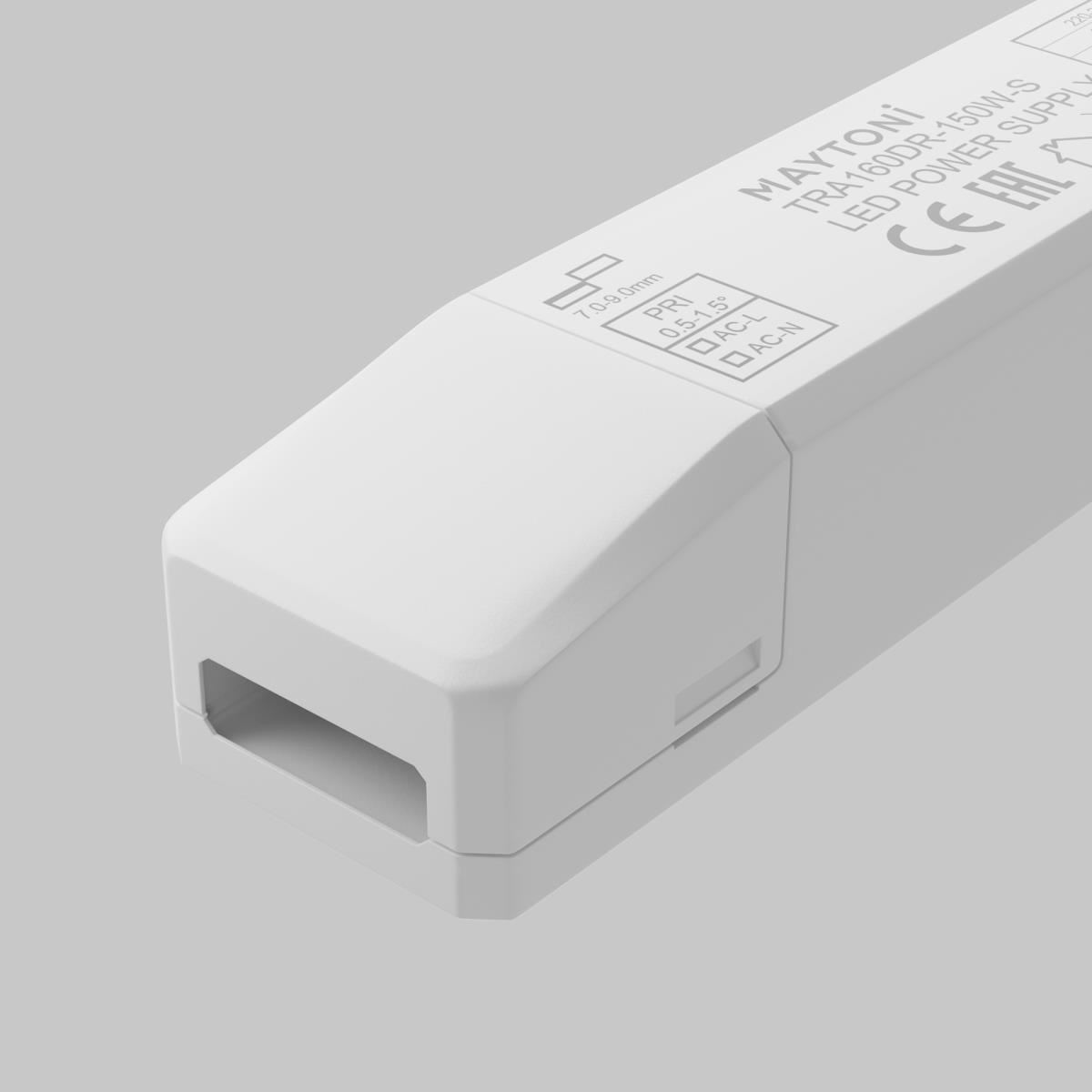Блок питания встраиваемый Elasity 48В, 150Вт, белый / Maytoni TRA160DR-150W-S Блок питания встраиваемый Elasity 48В, 150Вт, белый / Maytoni TRA160DR-150W-S