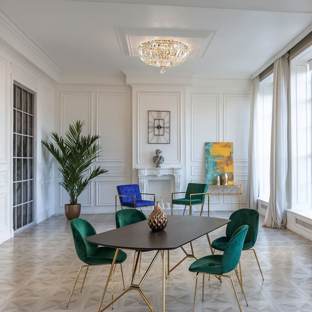 Люстра Maytoni Basfor DIA100-CL-03-G Люстра Maytoni Basfor DIA100-CL-03-G