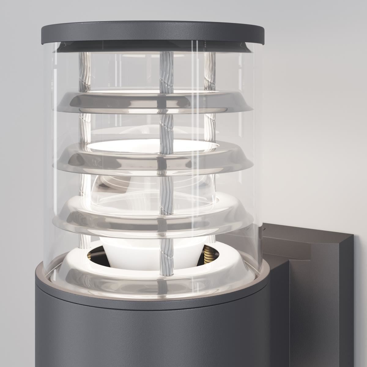 Настенный светильник (бра) Maytoni Bronx O576WL-02GR Настенный светильник (бра) Maytoni Bronx O576WL-02GR