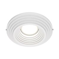 Встраиваемый светильник Gyps Modern GU10 10Вт / Maytoni DL004-1-01-W