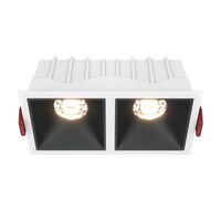 Встраиваемый светильник Alfa LED 3000K 2x10Вт 36° / Maytoni DL043-02-10W3K-SQ-WB