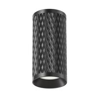 Потолочный светильник Focus Design GU10 1x10Вт / Maytoni C036CL-01B