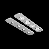 Комплект соединителей прямых для профиля натяжного потолка, 2шт / Maytoni TRA034C-SC-42S