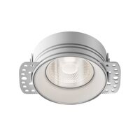 Встраиваемый светильник Flint GU10 10Вт IP 44 / Maytoni DL101-GU10-TRS-W