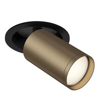 Встраиваемый светильник (Набор) FOCUS S 1x10Вт GU10 / Maytoni C048CL-1BBZ
