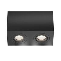 Потолочный светильник Atom GU10 2x10Вт / Maytoni C017CL-02B