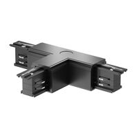 Коннектор Т-образный левый Trinity черный / Maytoni TRA005CT-31B-L