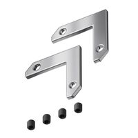 Комплект уголков 90° горизонтальных (2 соединителя + 4 винта) для профиля в натяжной потолок / Maytoni TRA034CL-MP-1