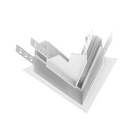 Коннектор  угловой 45° Exility встраиваемый под ГКЛ 9,5мм, белый / Maytoni TRA034CLS-42W