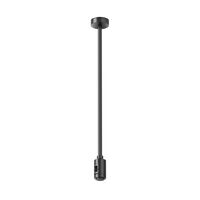 Крепление потолочное Medium 360мм с вводом питания Flarity черный / Maytoni TRA158C-BL1-B