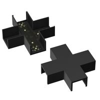 Коннектор питания X-образный Elasity / Maytoni TRA160CX-11B